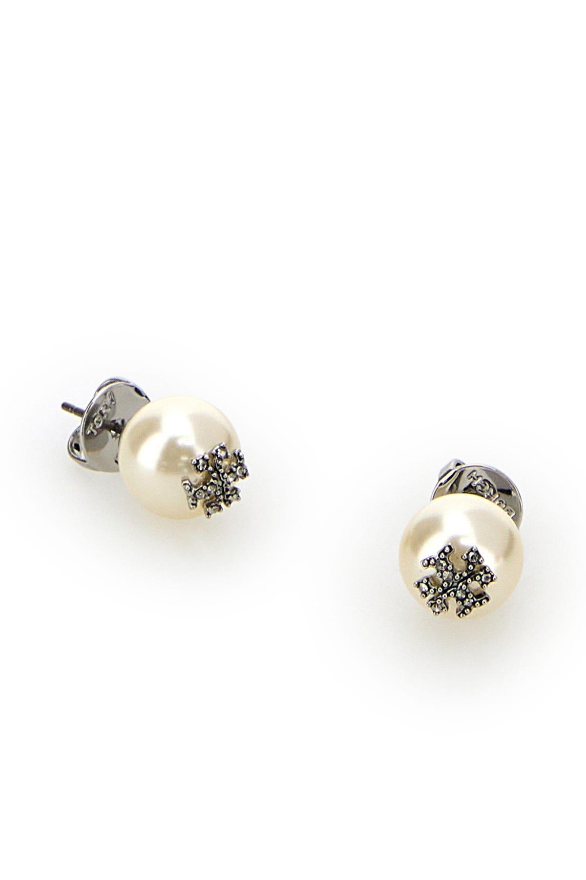 TORY BURCH Earrings In White Product Image