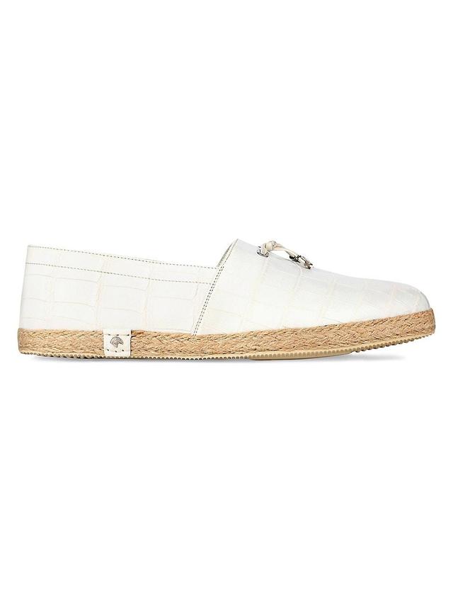 Mens Crocodile Leather Espadrilles Product Image