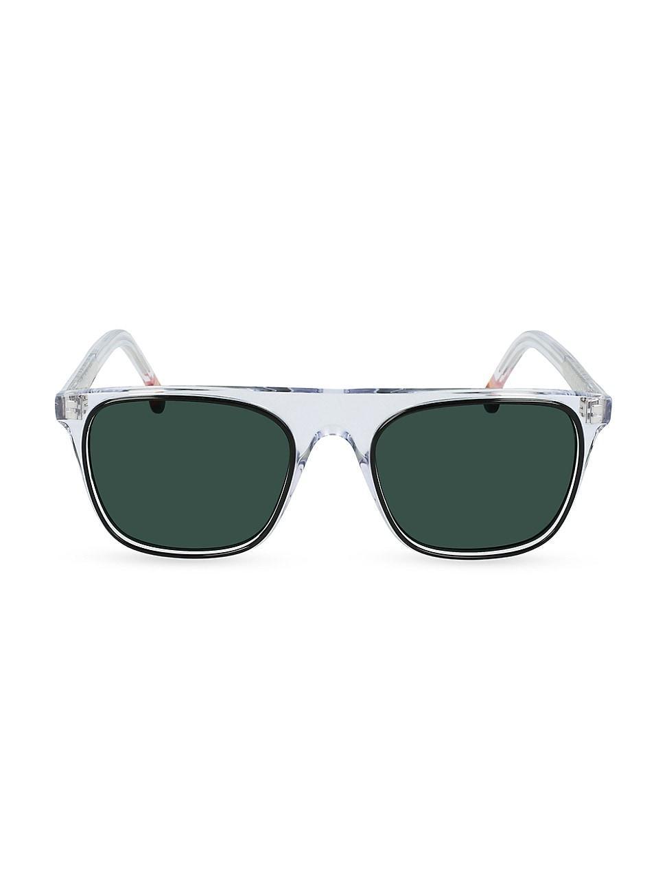 Mens Cavendish 53MM Rectangular Sunglasses Product Image