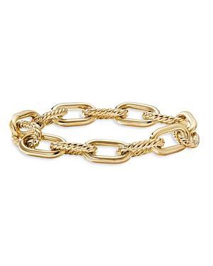 Womens DY Madison Chain Bracelet in 18K Yellow Gold Product Image