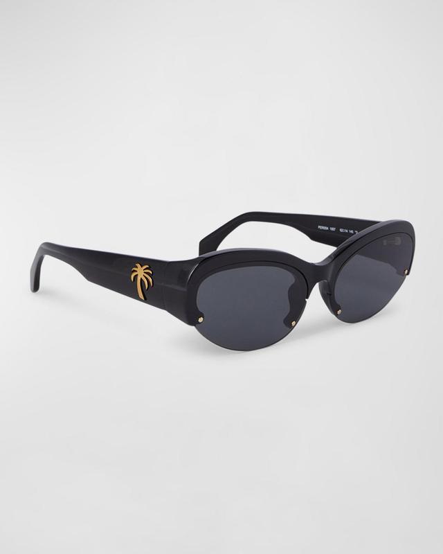 Mens Palmdale Acetate Oval Sunglasses Product Image