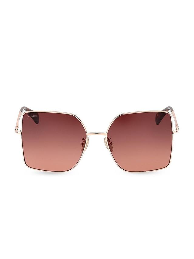 Max Mara 59mm Gradient Butterfly Sunglasses Product Image