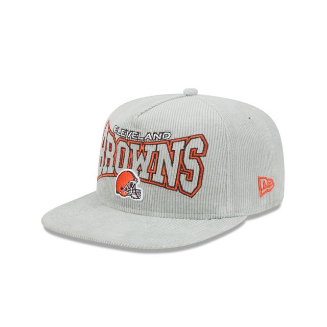 Cleveland Browns Gray Cord Golfer Hat Male Product Image