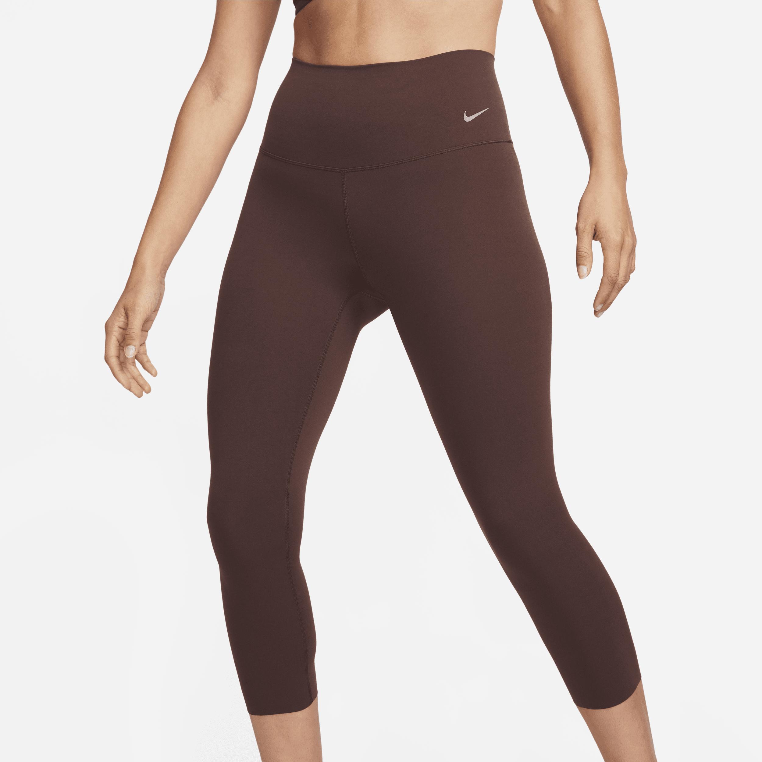 Nike Womens Zenvy Gentle-Support High-Waisted Cropped Leggings Product Image