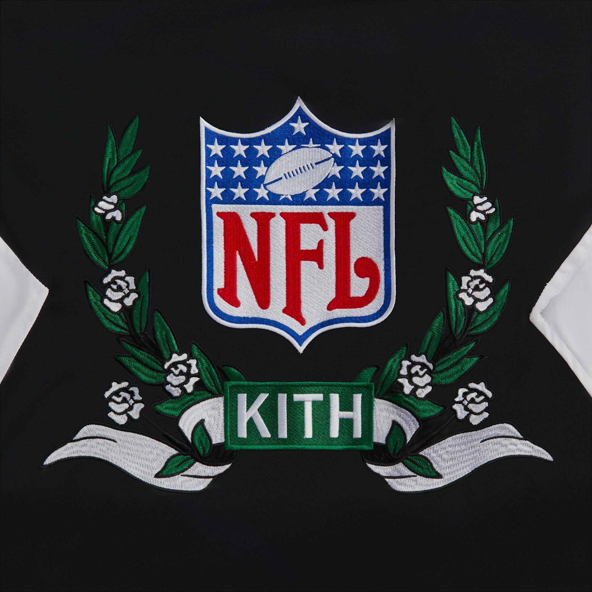 Kith & '47 for the NFL: Jets Quarter Zip Anorak With Hood - Black Male Product Image