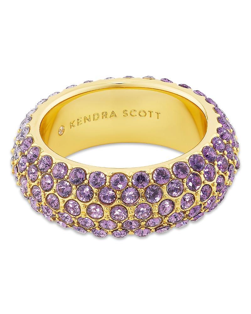 Kendra Scott Mikki Pav Crystal Band Ring Product Image