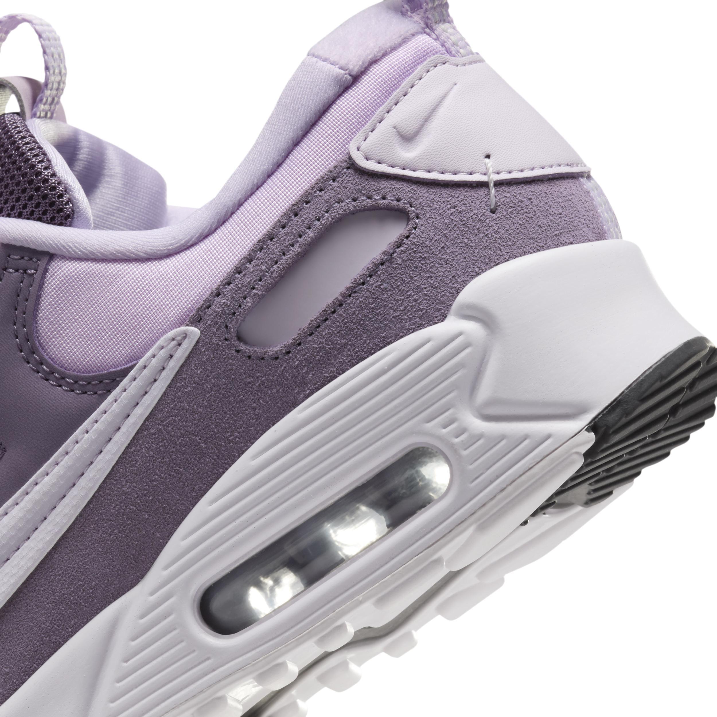 Nike Womens Air Max 90 Futura - Running Shoes Daybreak/Barely Grape/Lilac Bloom Product Image