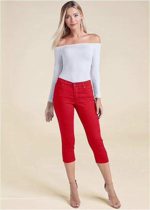 Cindy Capri Jeans Product Image