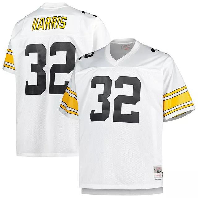 Mens Mitchell & Ness Franco Harris Pittsburgh Steelers Big & Tall 1976 Retired Player Replica Jersey Product Image