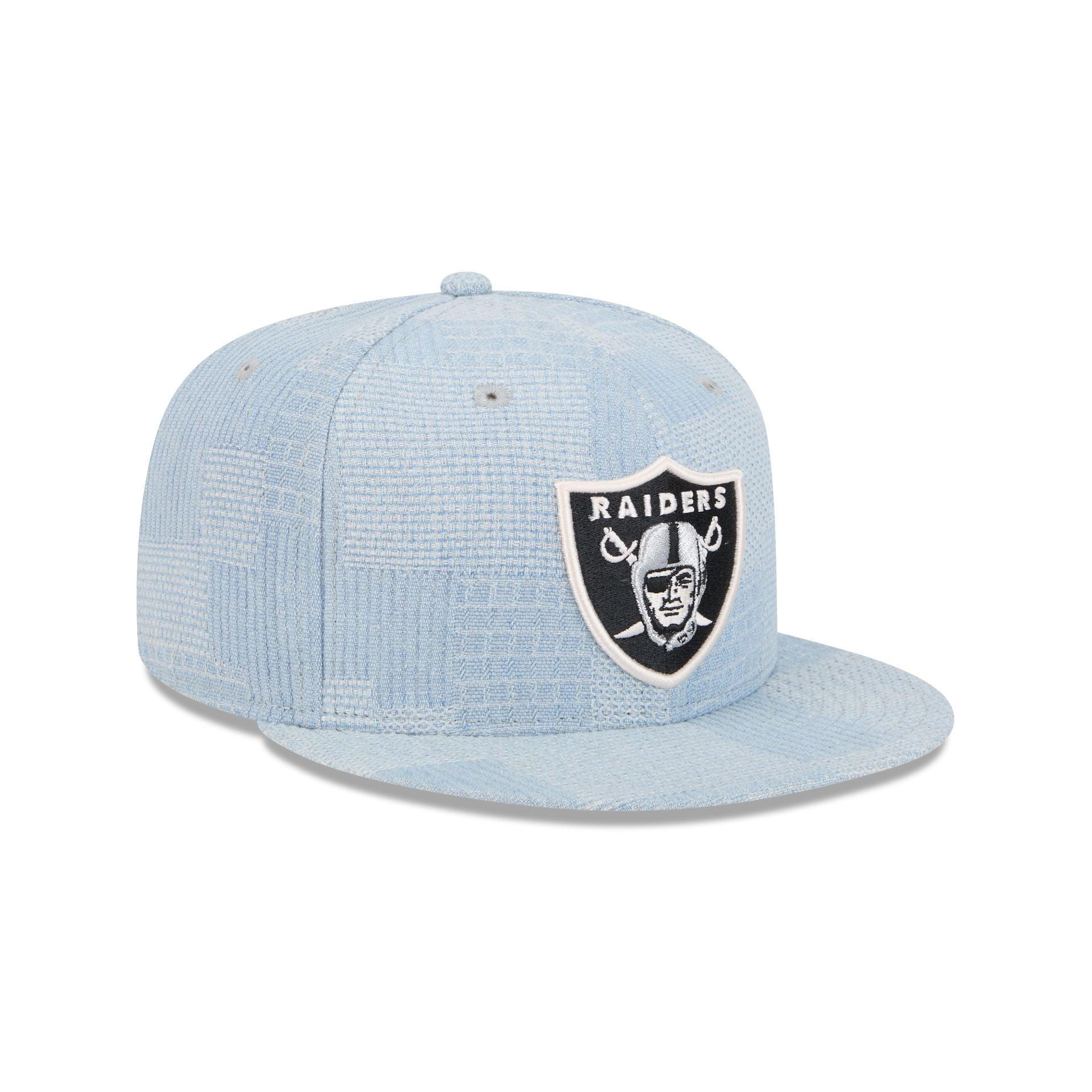 Las Vegas Raiders Denim Patchwork 9FIFTY Snapback Hat Male Product Image