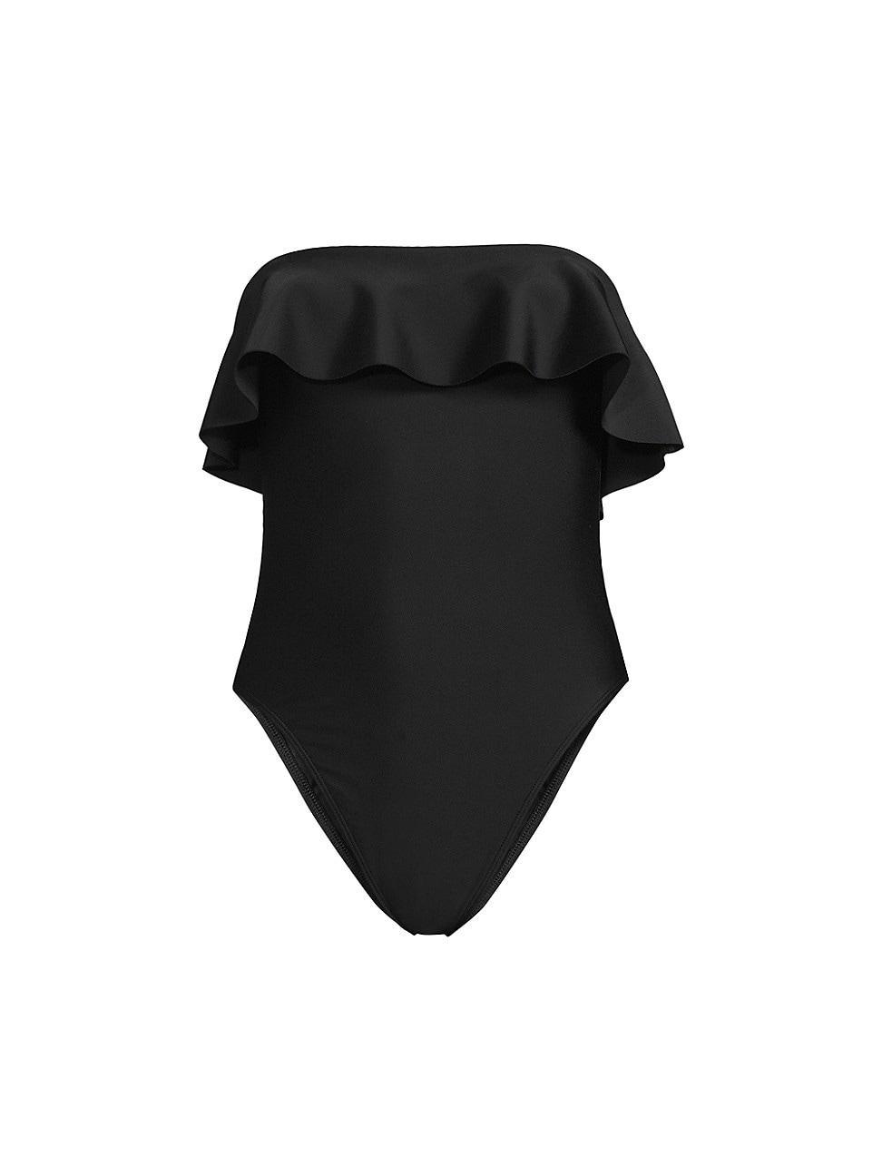 Womens Minna Ruffled One-Piece Swimsuit Product Image