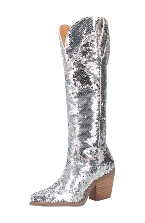 Dingo Dance Hall Queen Sequin Tall Western Boots Product Image