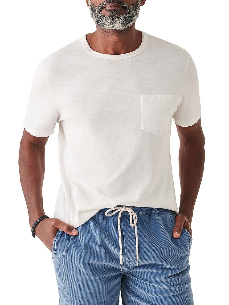 Faherty Sunwashed Organic Cotton Pocket T-Shirt Product Image