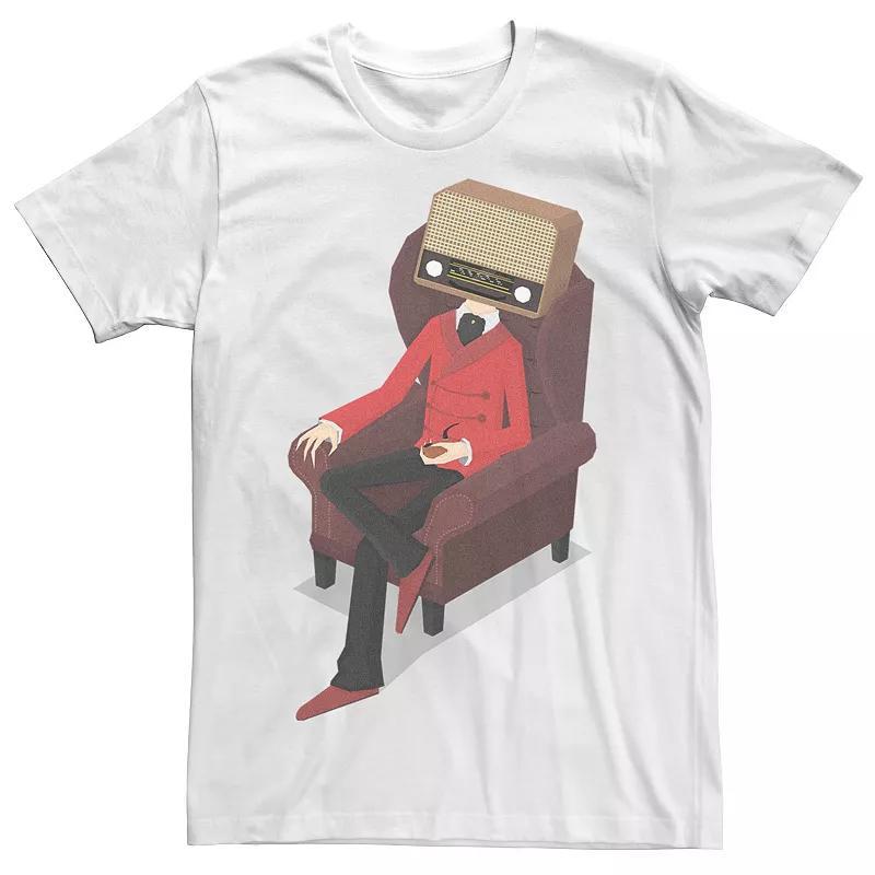 Mens Radiohead Comfy Arm Chair Graphic Tee Product Image