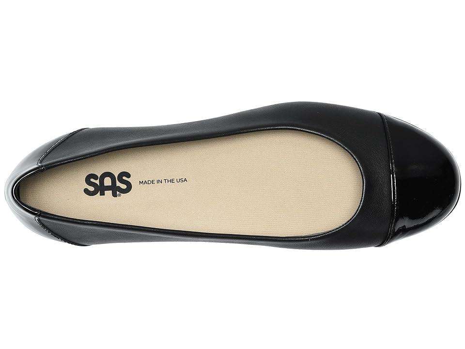 SAS Scenic Cap Toe Black Patent) Women's Shoes Product Image