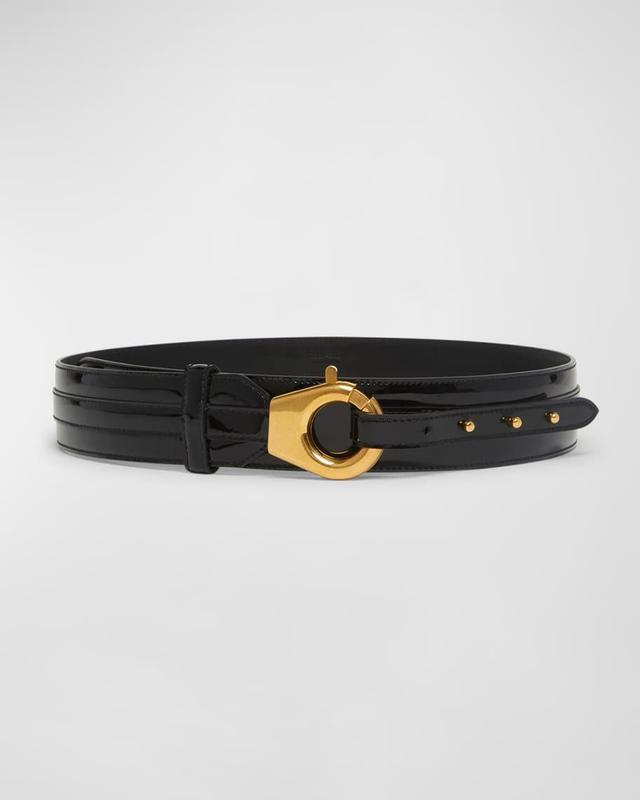 Patent Leather Belt  Product Image