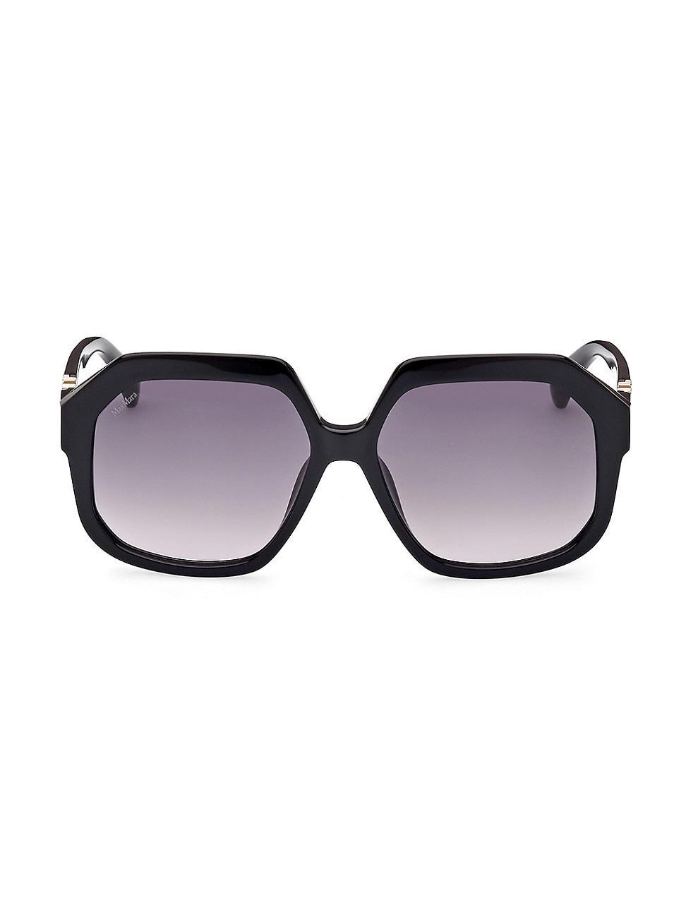 Max Mara 57mm Geometric Sunglasses Product Image