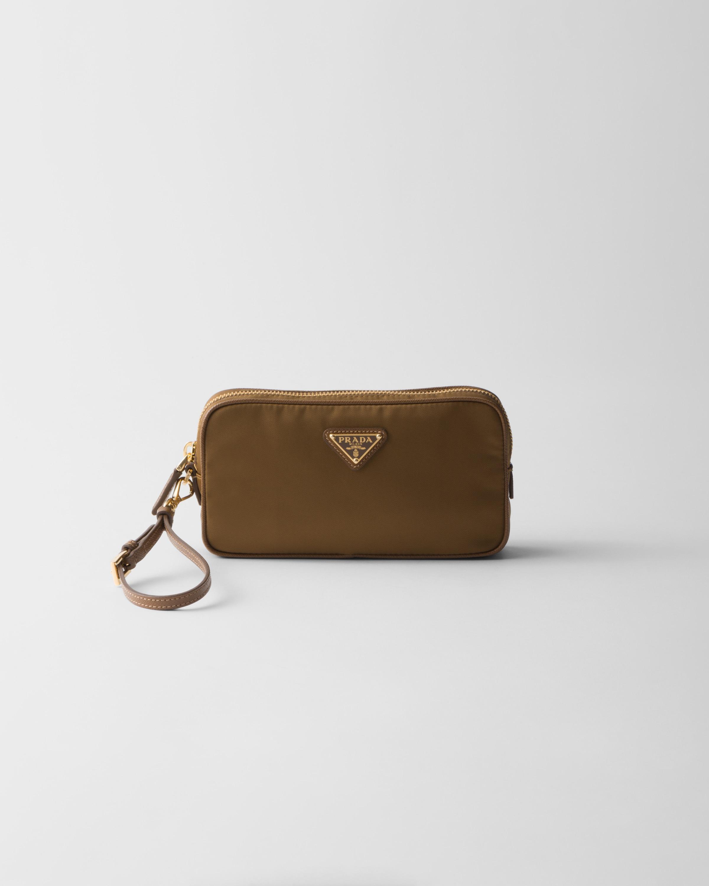 Prada Re-Edition 1978 Re-Nylon and Saffiano leather pouch Product Image