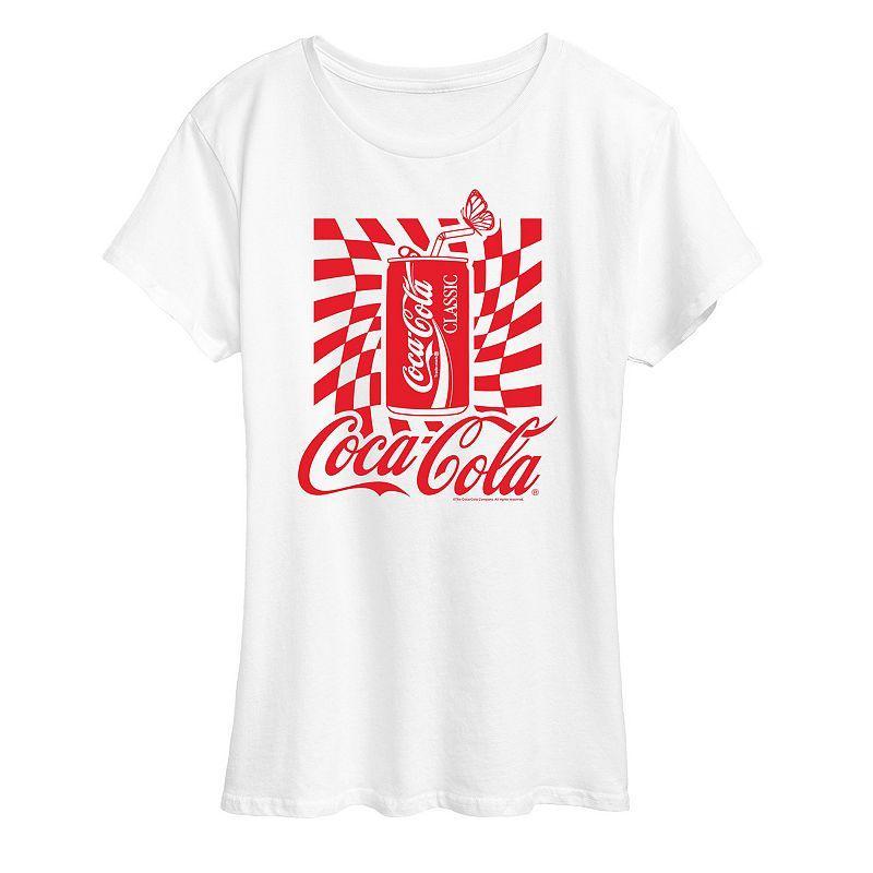 Womens Coca-Cola Warped Grid With Can, Girls Product Image