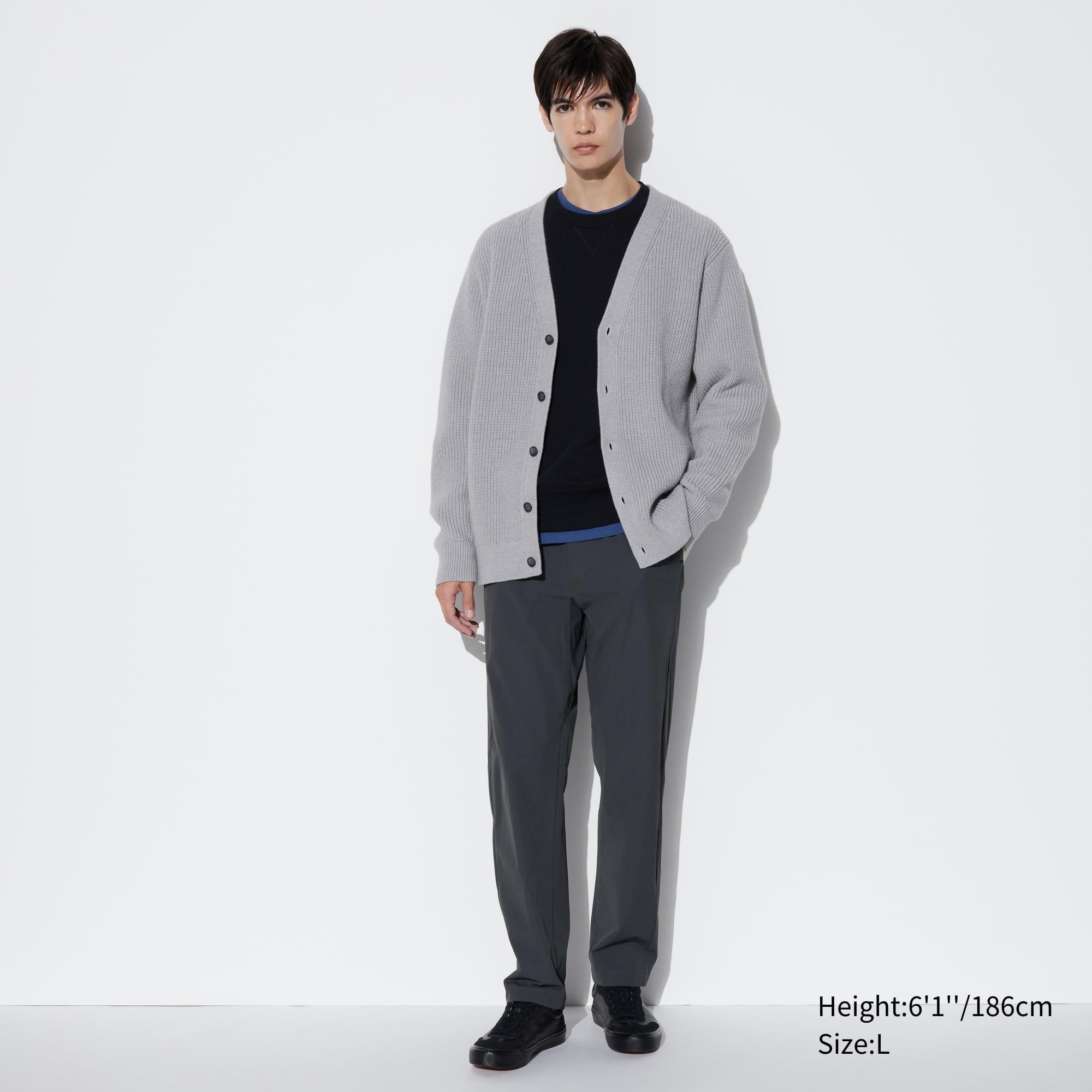 Mens 2-Way Stretch Active Pants with Quick-Drying Dark Gray XS UNIQLO US Product Image