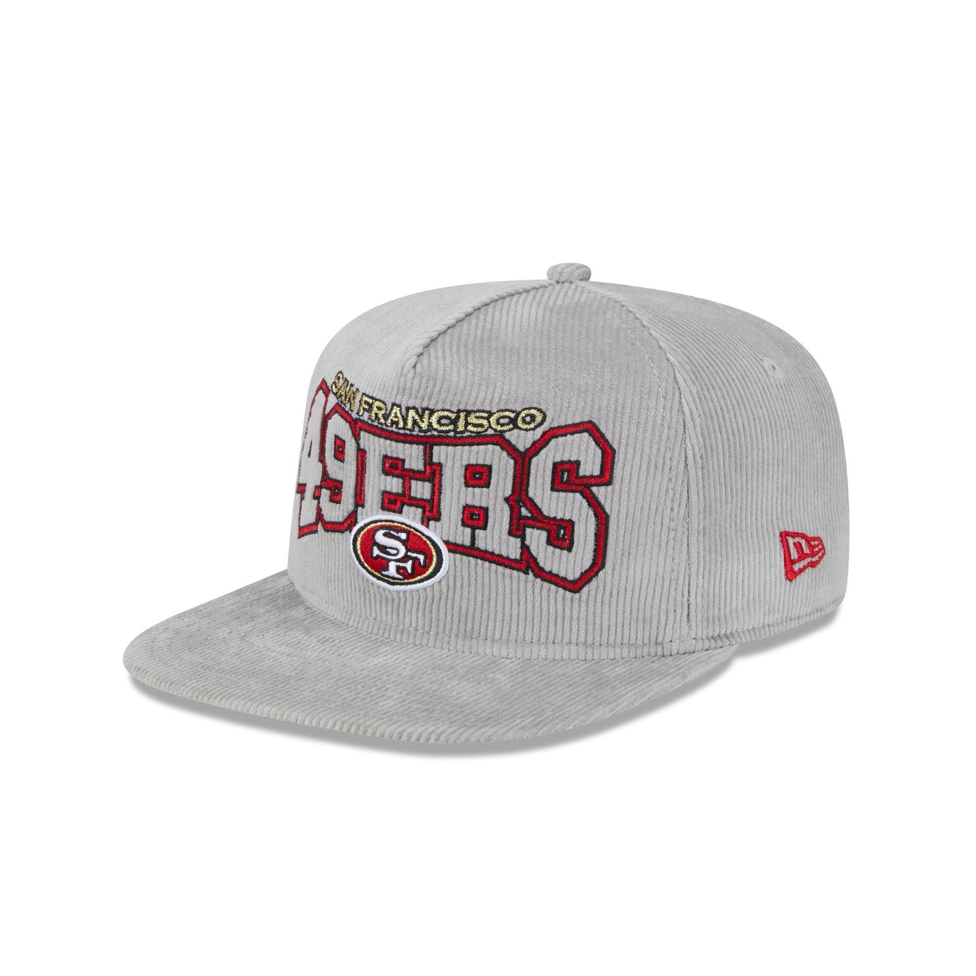 San Francisco 49ers Gray Cord Golfer Hat Male Product Image