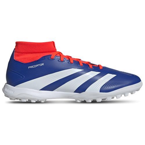 adidas Mens Predator League Turf - Soccer Shoes Lucid Blue/White/Solar Red Product Image