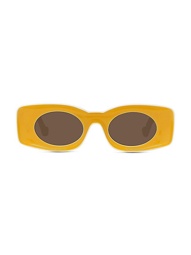 Mens LOEWE x Paulas Ibiza 49MM Rectangular Sunglasses Product Image