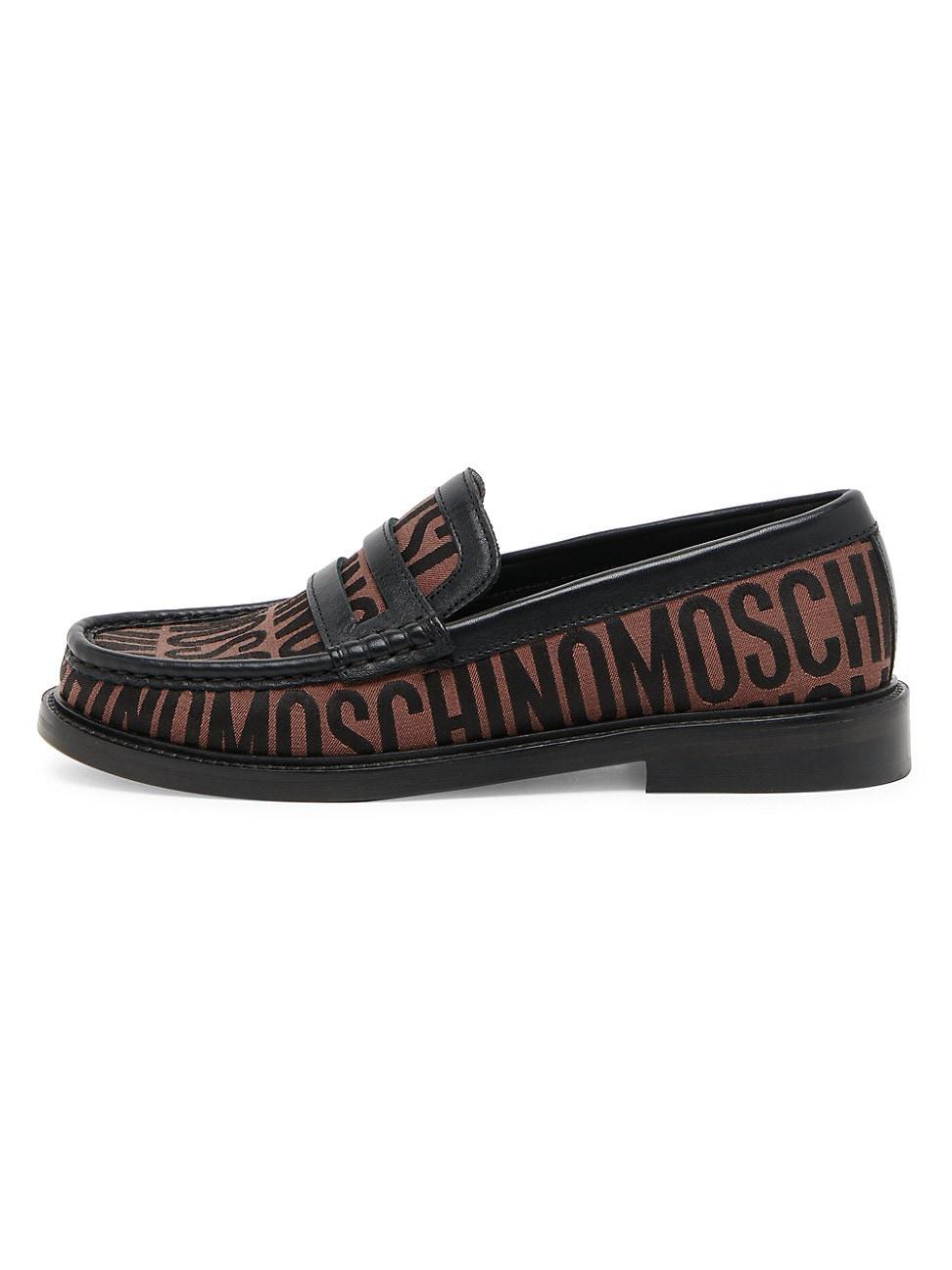 Womens Logo Jacquard Loafers Product Image