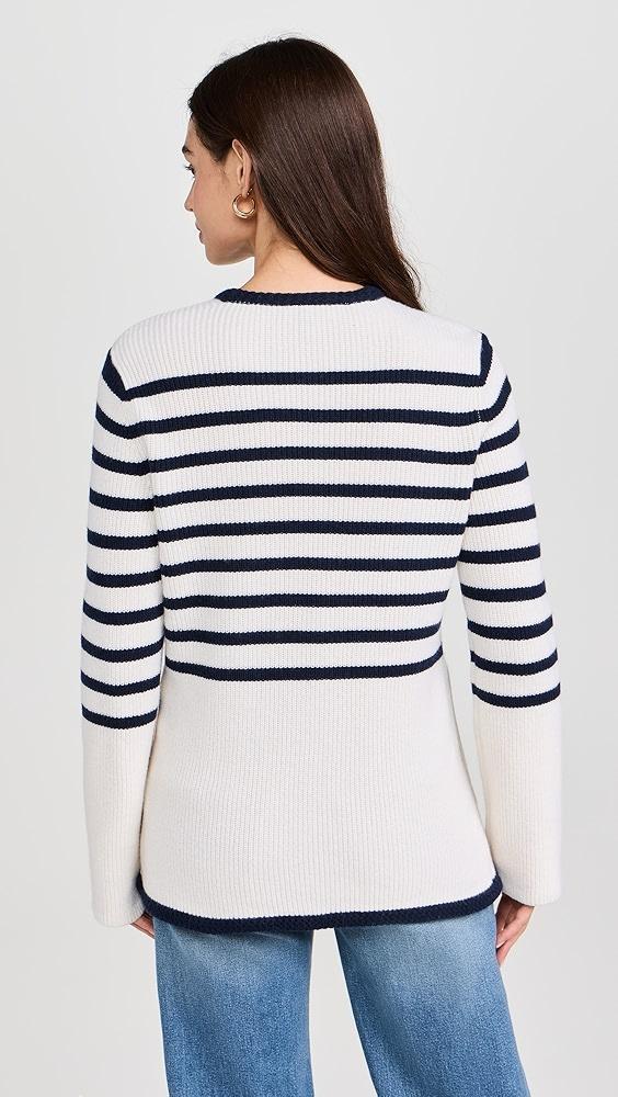 rag & bone Nancy Long Stripe Cardigan | Shopbop Product Image