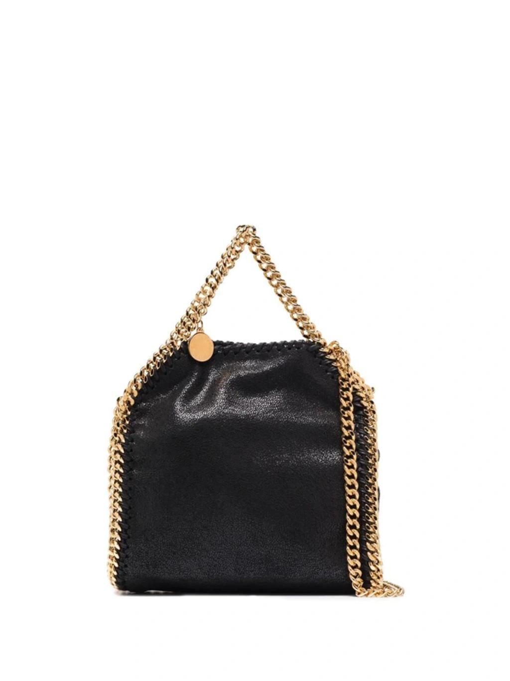 Mini Falabella Tote Bag In Black Product Image