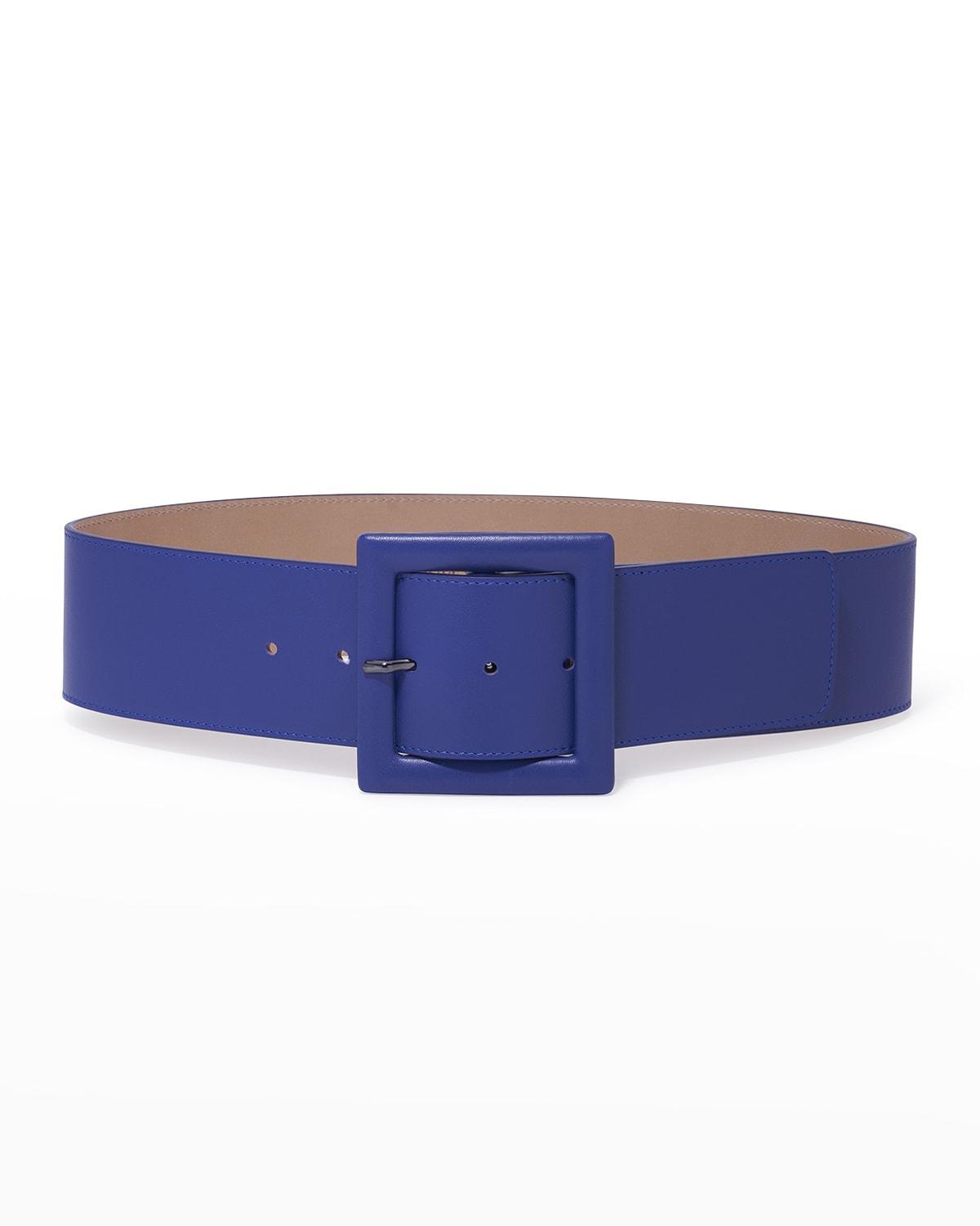 Womens Icon Large Square Buckle Belt Product Image