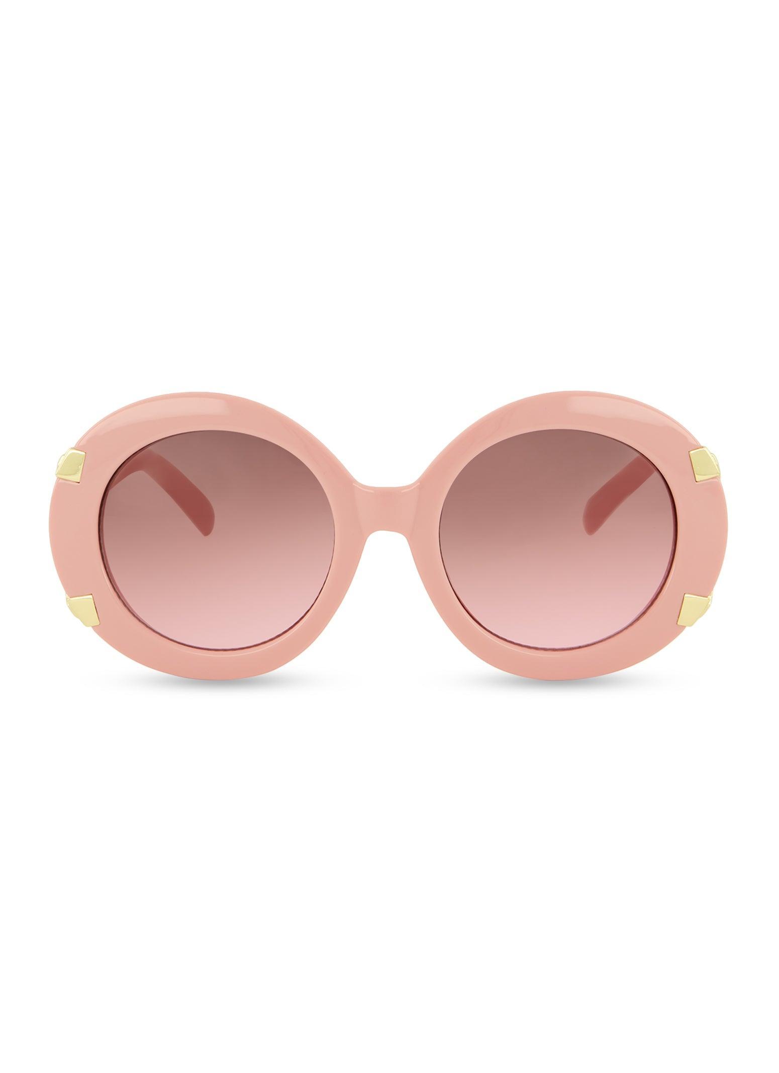 Womens Thick Frame Oval Sunglasses Product Image