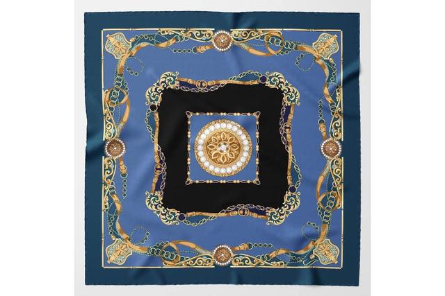 Elizabetta Mens Bernini - Large Silk Pocket Square for Men Product Image