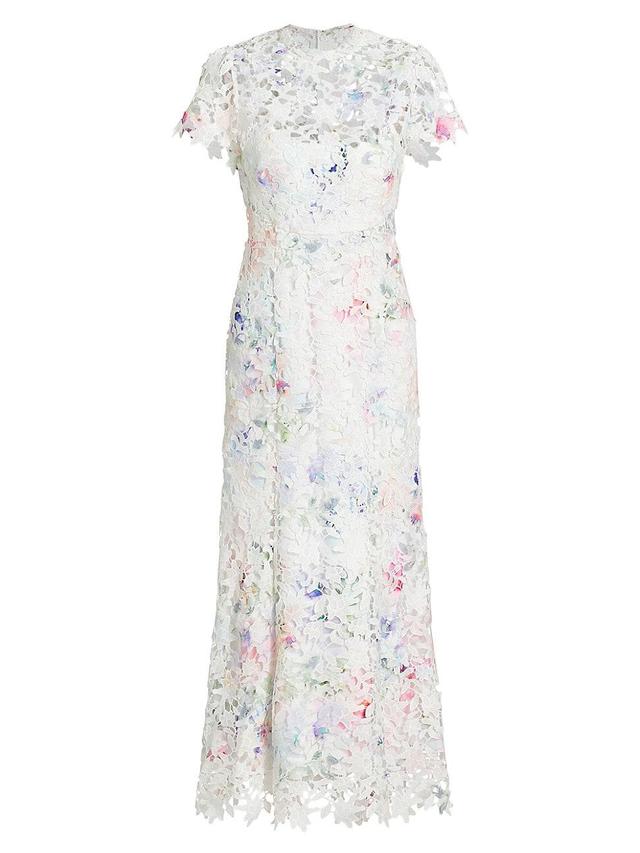 Womens Jasmine Lace Midi-Dress Product Image