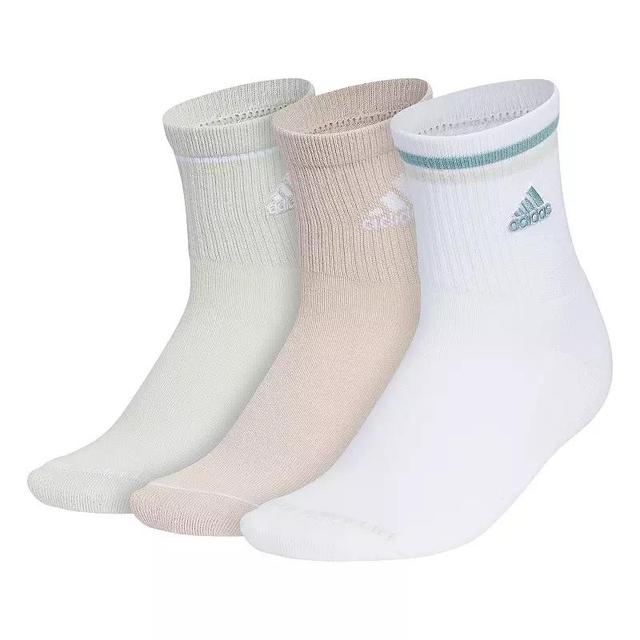 Womens adidas Cushioned Sport 2.0 3-Pack High Quarter Socks Product Image