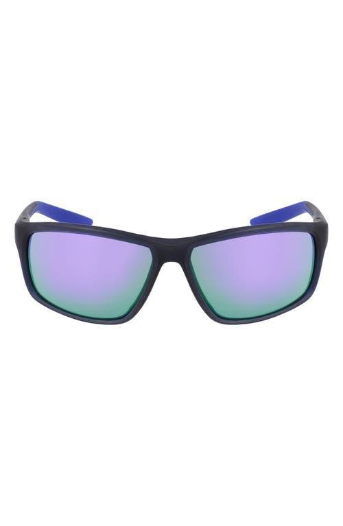 Nike Adrenaline 64mm Rectangular Sunglasses Product Image