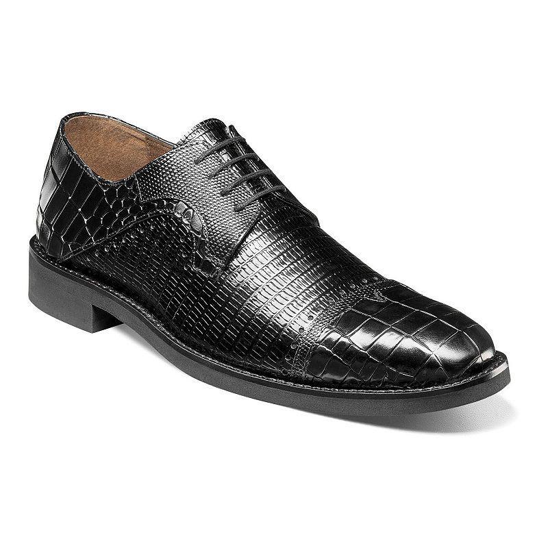 Stacy Adams Esposito Mens Leather Dress Shoes Black Product Image