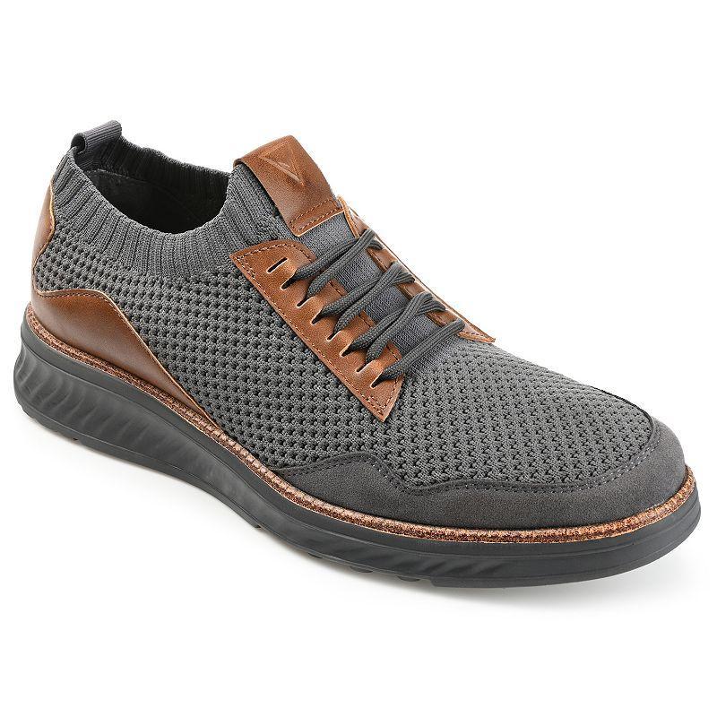 Vance Co. Julius Mens Knit Casual Dress Shoes Grey Product Image