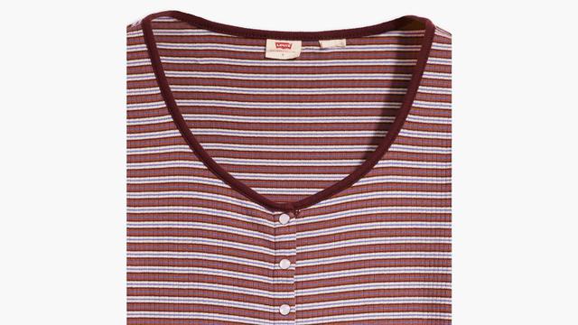 Levi's Sleeve Britt Snap Front Top - Women's Product Image