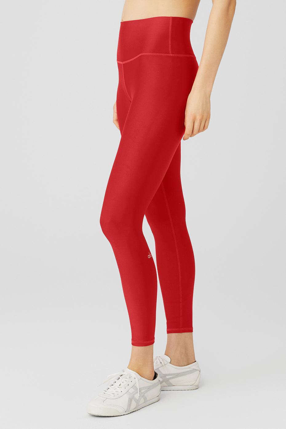 7/8 High-Waist Airlift Legging - Classic Red Product Image