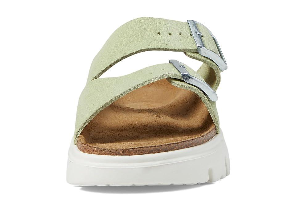 Birkenstock Papillio by Birkenstock Arizona Chunky Platform Sandal (Faded Lime) Women's Sandals Product Image