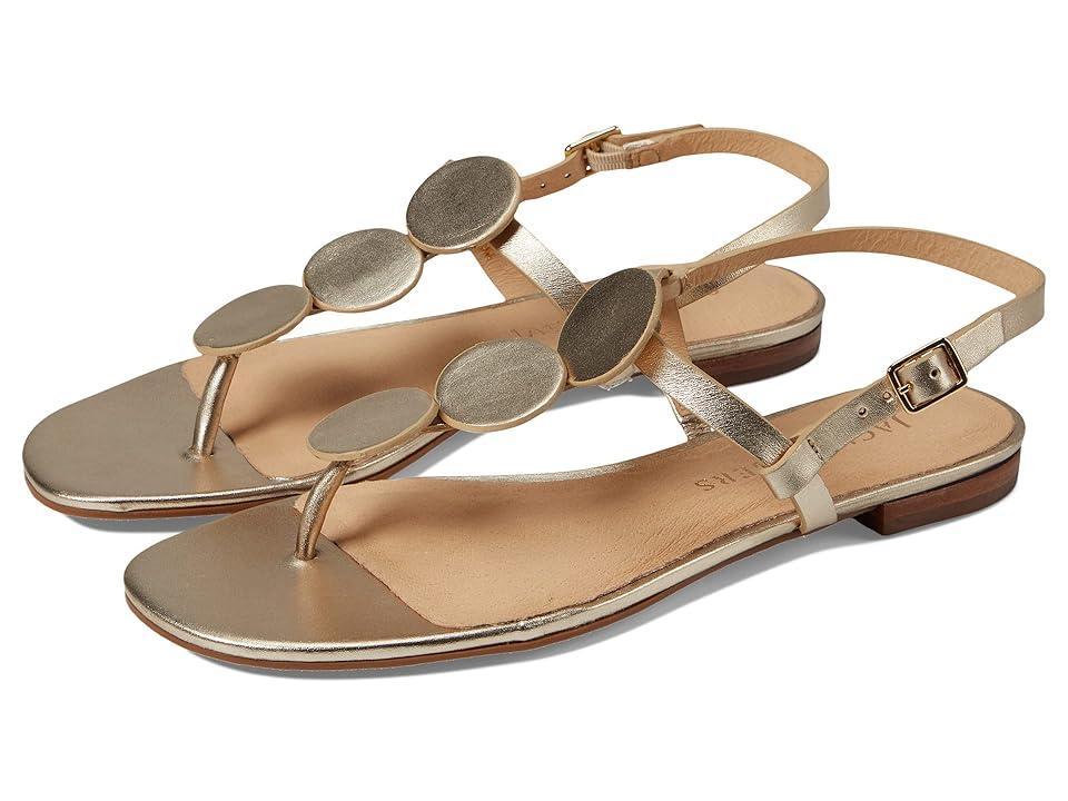 Jack Rogers Worth Flat Sandal (Platinum) Women's Shoes Product Image