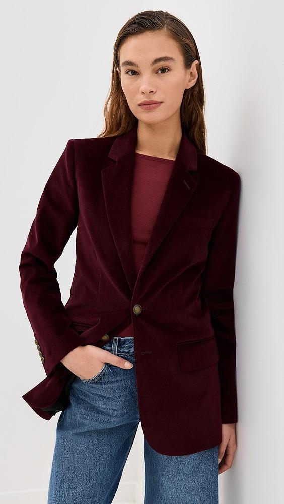 FRAME Everyday Velvet Blazer | Shopbop Product Image