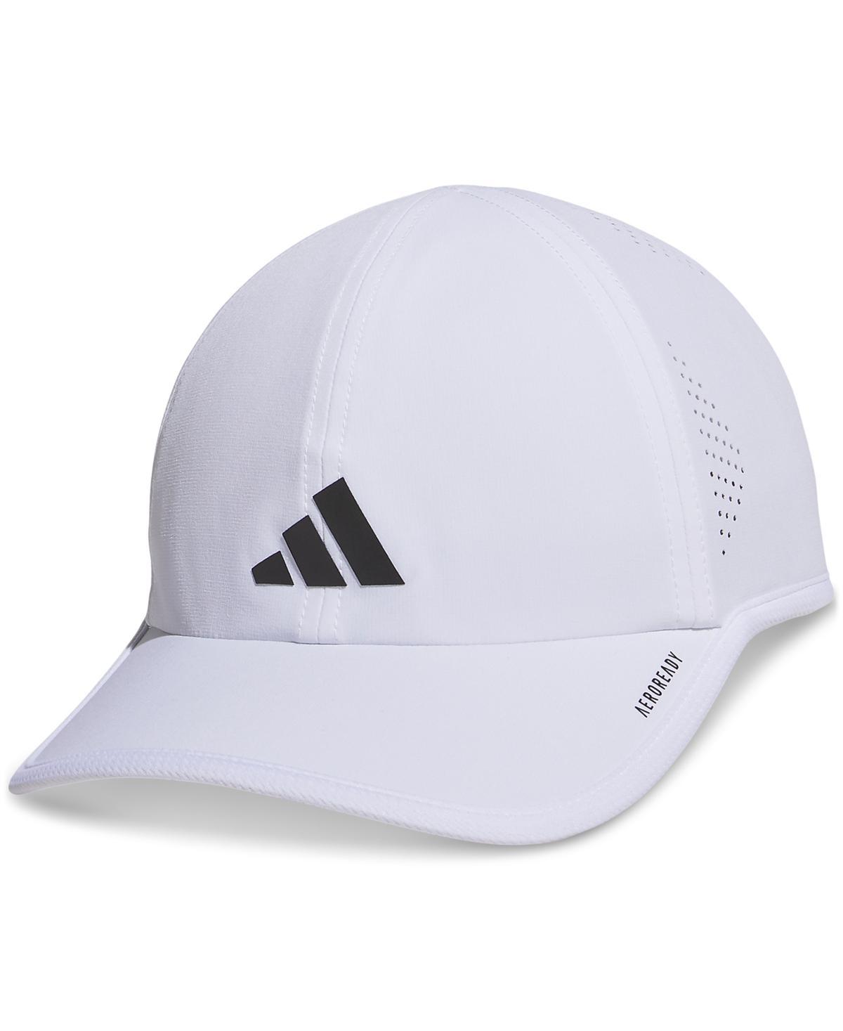 adidas Mens Superlite 3 Hat White 1 Size Product Image