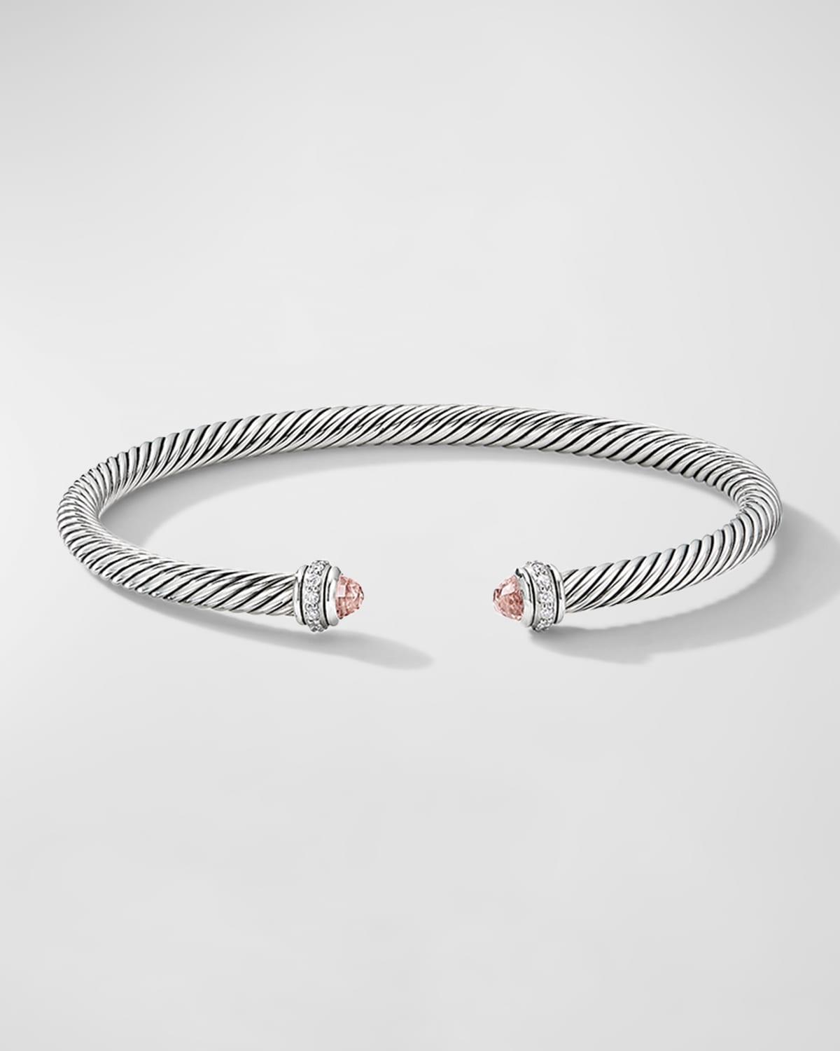 Womens Cable Classics Bracelet in Sterling Silver Product Image