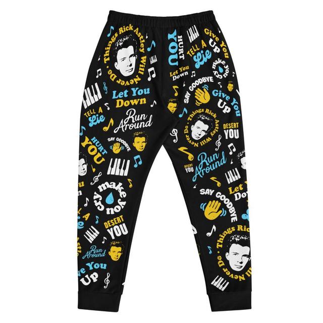 Things Rick Astley Will Never Do - Pajama Lounge Pants Product Image