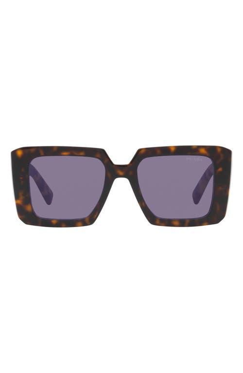 Prada 51mm Rectangular Sunglasses Product Image