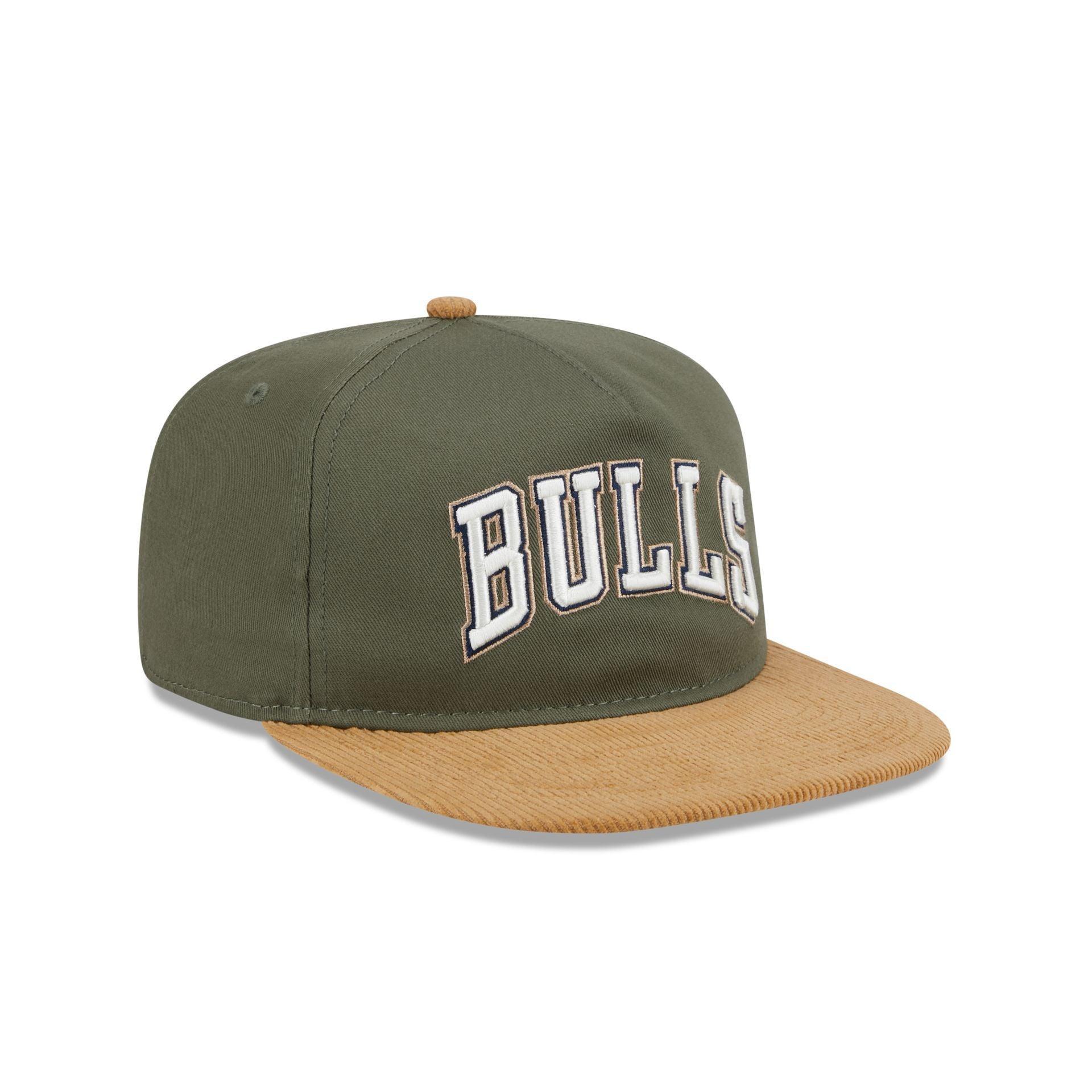 Chicago Bulls Olive Green Golfer Hat Male Product Image