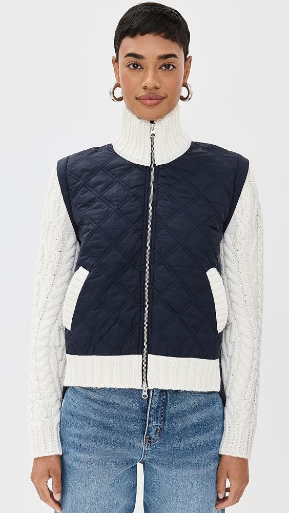 Veronica Beard Patra Mixed Media Jacket | Shopbop Product Image