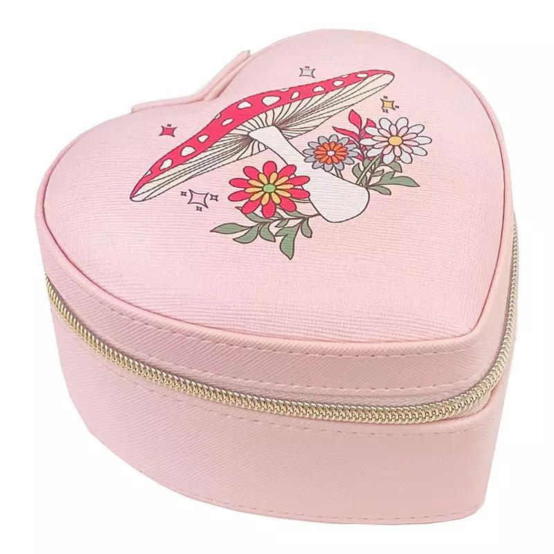 Belle Maison Heart Jewelry Box, Womens, Pink Product Image